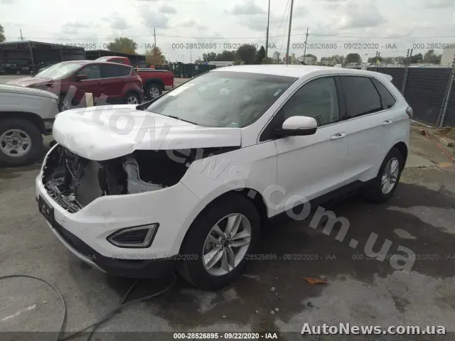 2016 Ford Edge, VIN 2FMPK3J92GBB11077, держномер ВН2229ВТ — фото 2 (iaai)