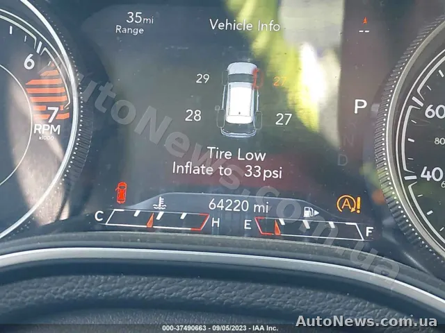 2019 Jeep Cherokee, VIN 1C4PJLDB8LD577123, госномер КА2192ТС — фото 15 (iaai)