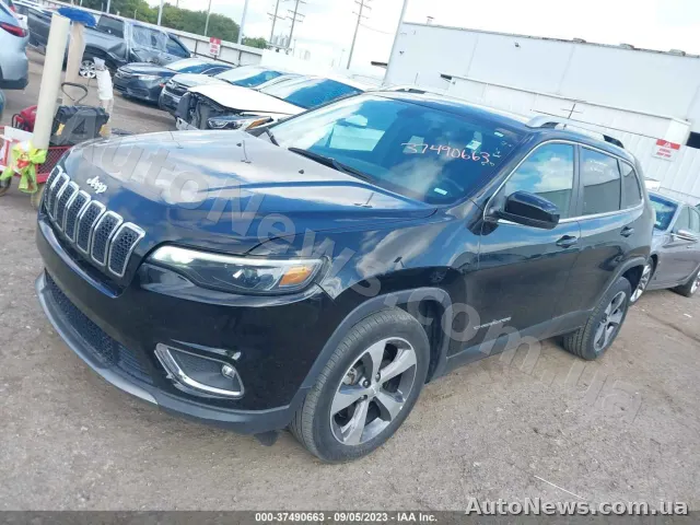 2019 Jeep Cherokee, VIN 1C4PJLDB8LD577123, госномер КА2192ТС — фото 2 (iaai)