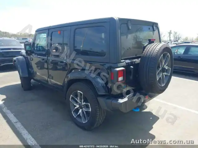 2023 Jeep Wrangler 4XE, VIN 1C4RJXN68RW145341, plate АТ6242ІМ — photo 3 (iaai)