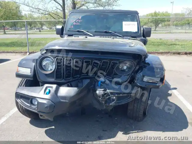 2023 Jeep Wrangler 4XE, VIN 1C4RJXN68RW145341, plate АТ6242ІМ — photo 6 (iaai)