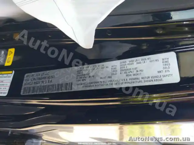 2023 Jeep Wrangler 4XE, VIN 1C4RJXN68RW145341, plate АТ6242ІМ — photo 9 (iaai)