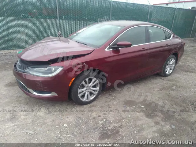2014 Chrysler 200, VIN 1C3CCCABXFN639945, госномер КА2826ОР — фото 2 (iaai)