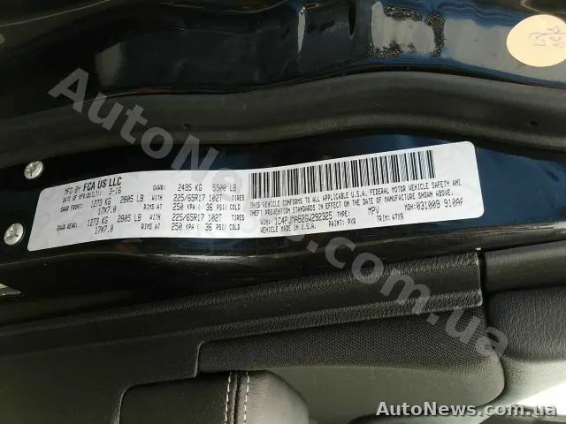 2016 Jeep Grand Cher, VIN 1C4PJMAB2GW292325, госномер ВО8954НВ — фото 6 (manheim)