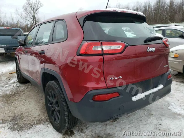 2014 Jeep Cherokee, VIN 1C4PJMAB5FW541098, держномер АІ2388ОХ — фото 3 (copart)