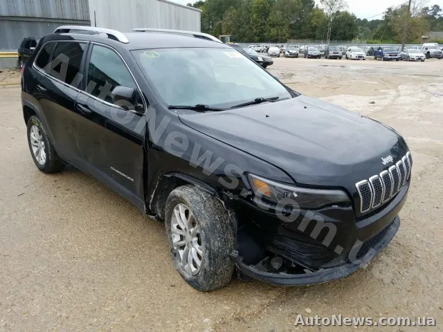 2018 Jeep Cherokee, VIN 1C4PJLCB8KD297802, госномер ВА0102НК — фото 1 (copart)