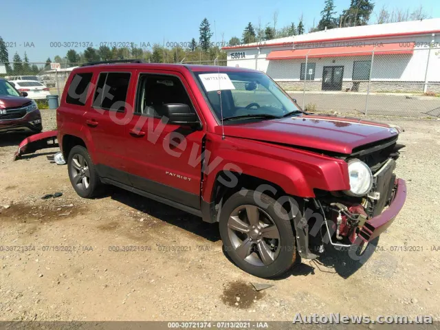 2014 Jeep Patriot, VIN 1C4NJRFB9FD154126, госномер ВІ8997НТ — фото 1 (iaai)