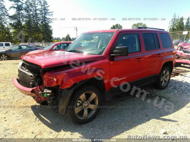 2014 Jeep Patriot, VIN 1C4NJRFB9FD154126, госномер ВІ8997НТ — фото 2 (iaai)