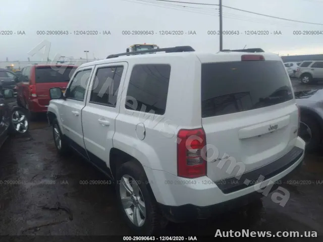 2012 Jeep Patriot, VIN 1C4NJRFB8CD706016, nr rej. АІ6260РН — zdjęcie 3 (iaai)