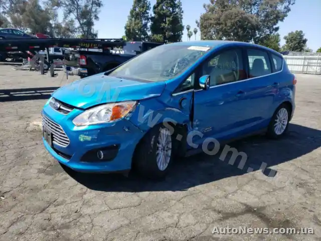 2015 Ford Cmax, VIN 1FADP5CU4FL123452, nr rej. КА3606НІ — zdjęcie 2 (copart)