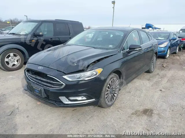 2017 Ford Fusion, VIN 3FA6P0T9XHR322548, держномер АІ7608РМ — фото 2 (iaai)