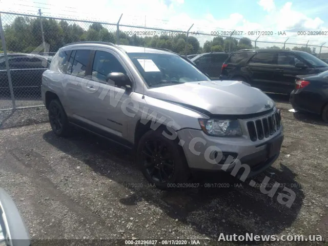2015 Jeep Compass, VIN 1C4NJDBB4FD332632, госномер АІ9093МО — фото 1 (iaai)