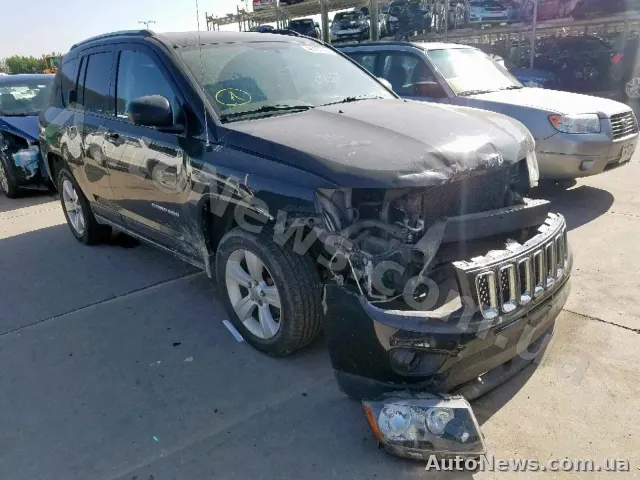 2014 Jeep Compass, VIN 1C4NJDBB5FD130429, госномер АВ0511ІЕ — фото 1 (copart)