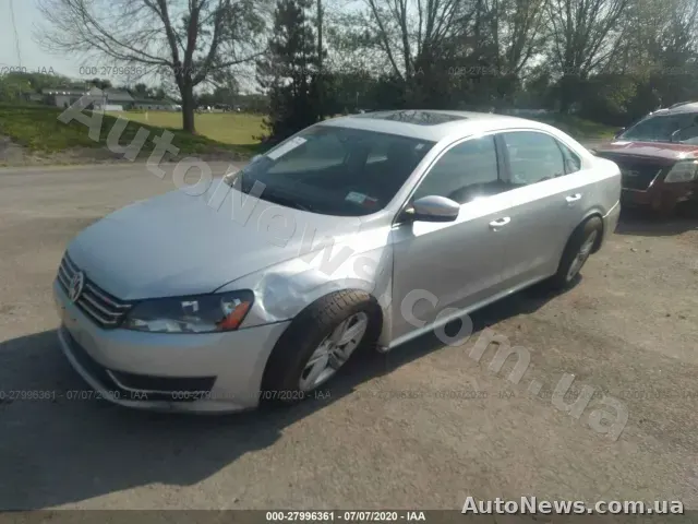 2014 Volkswagen Passat, VIN 1VWBT7A36EC091764, держномер НН7774ЕВ — фото 12 (iaai)
