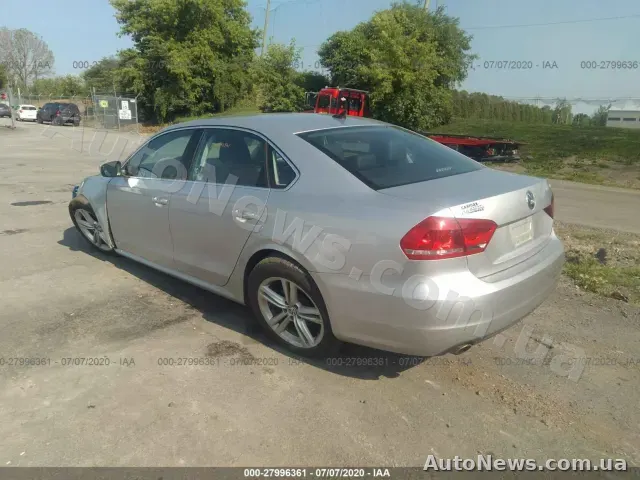 2014 Volkswagen Passat, VIN 1VWBT7A36EC091764, держномер НН7774ЕВ — фото 13 (iaai)