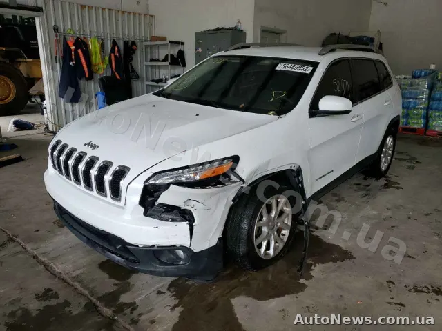 2016 Jeep Grand Cher, VIN 1C4PJLCS2HW503287, nr rej. ВМ1015ЕО — zdjęcie 2 (copart)