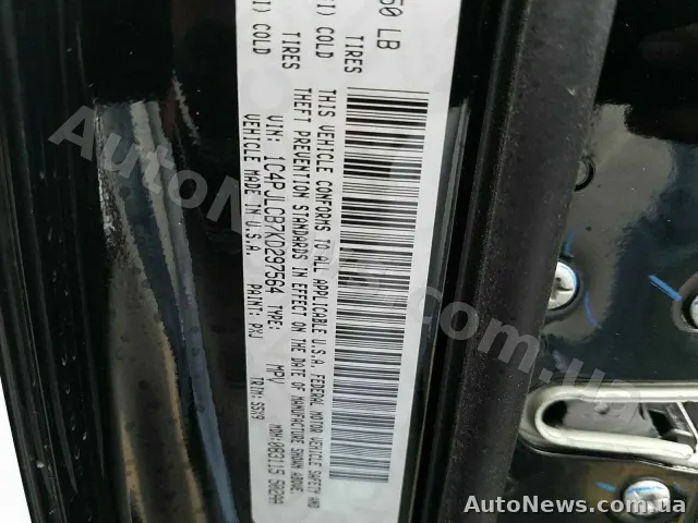 2019 Jeep Cherokee — фото 6 (manheim)