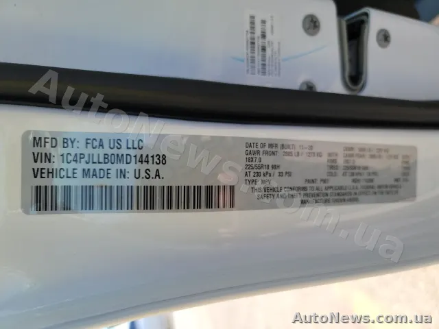 2021 Jeep Cherokee — фото 20 (manheim)