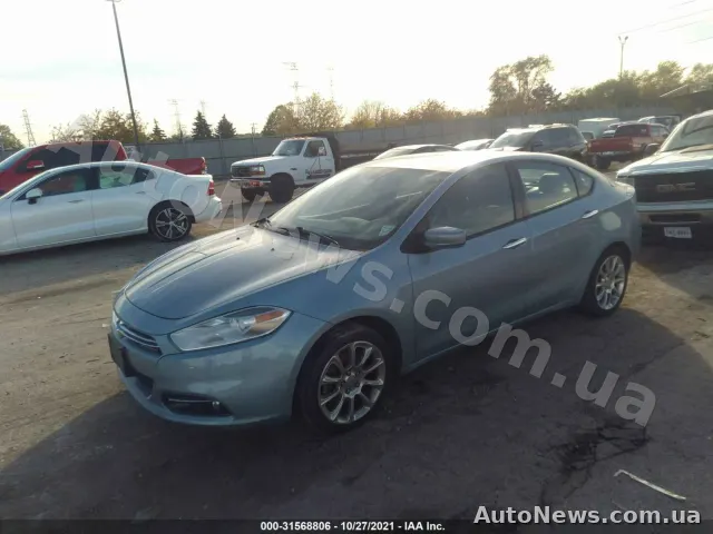 2013 Dodge Dart — photo 2 (iaai)