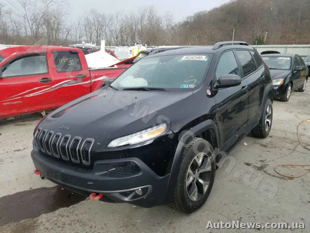 2016 Jeep Cherokee, VIN 1C4PJMBS6HW569204, nr rej. КА5085РЕ — zdjęcie 2 (copart)