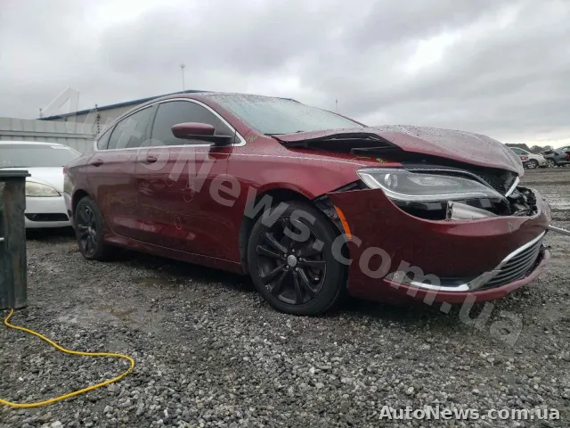 2015 Chrysler 200, VIN 1C3CCCAB4FN708161, nr rej. КА6642ІО — zdjęcie 1 (copart)