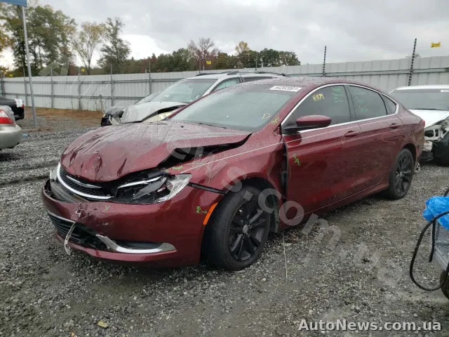 2015 Chrysler 200, VIN 1C3CCCAB4FN708161, nr rej. КА6642ІО — zdjęcie 2 (copart)