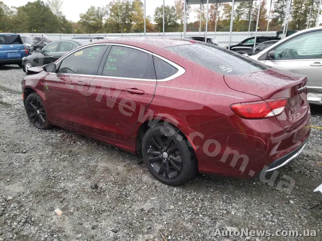 2015 Chrysler 200, VIN 1C3CCCAB4FN708161, nr rej. КА6642ІО — zdjęcie 3 (copart)