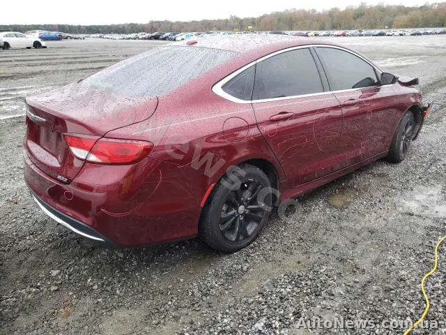 2015 Chrysler 200, VIN 1C3CCCAB4FN708161, nr rej. КА6642ІО — zdjęcie 4 (copart)