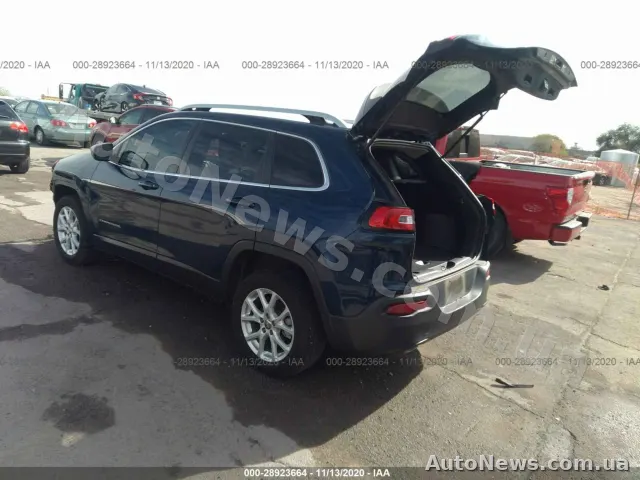 2017 Jeep Cherokee, VIN 1C4PJLCB6JD536827, госномер АТ4149НХ — фото 3 (iaai)
