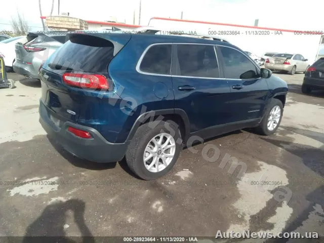 2017 Jeep Cherokee, VIN 1C4PJLCB6JD536827, госномер АТ4149НХ — фото 4 (iaai)