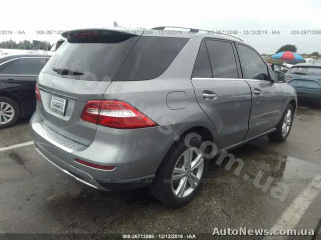 2014 Mercedes-Benz ML, VIN 4JGDA5JB2EA373775, держномер СЕ7620ЕТ — фото 4 (iaai)