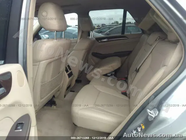 2014 Mercedes-Benz ML, VIN 4JGDA5JB2EA373775, держномер СЕ7620ЕТ — фото 8 (iaai)