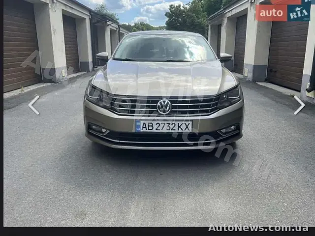 2015 Volkswagen Passat, VIN 1VWAT7A37GC011967, держномер ВХ8121ІС — фото 2 (autoria)