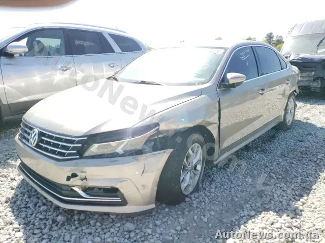 2015 Volkswagen Passat, VIN 1VWAT7A37GC011967, держномер ВХ8121ІС — фото 42 (copart)