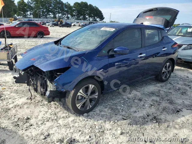 2020 Nissan Leaf, VIN 1N4BZ1CP2LC311323 — zdjęcie 1 (copart)