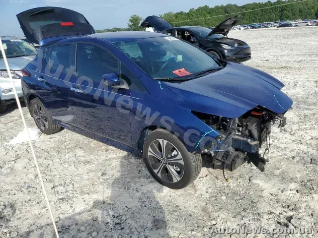 2020 Nissan Leaf, VIN 1N4BZ1CP2LC311323 — zdjęcie 4 (copart)