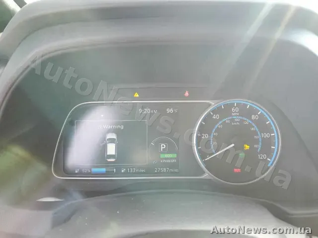 2020 Nissan Leaf, VIN 1N4BZ1CP2LC311323 — zdjęcie 9 (copart)