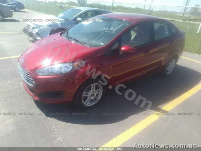 2017 Ford Fiesta, VIN 3FADP4BJ7HM132200, nr rej. КА1784ЕК — zdjęcie 2 (iaai)