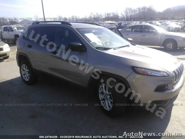 2017 Jeep Cherokee, VIN 1C4PJMAB5HW622167, держномер АА6863ІІ — фото 1 (iaai)