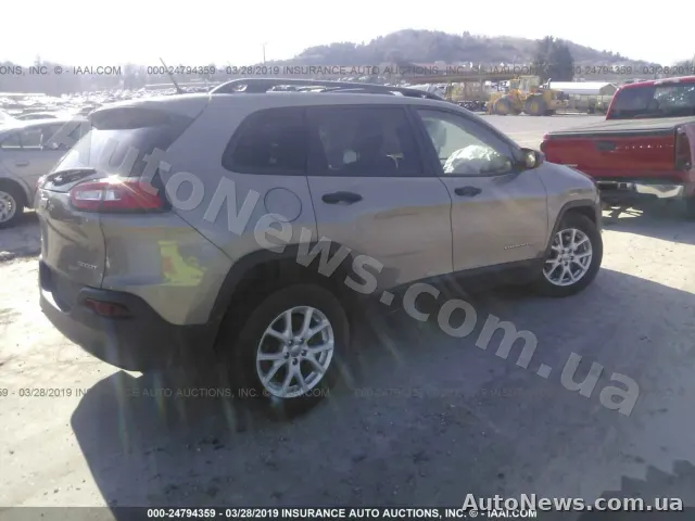 2017 Jeep Cherokee, VIN 1C4PJMAB5HW622167, держномер АА6863ІІ — фото 4 (iaai)