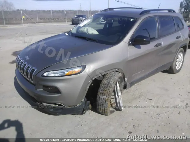 2017 Jeep Cherokee, VIN 1C4PJMAB5HW622167, держномер АА6863ІІ — фото 6 (iaai)