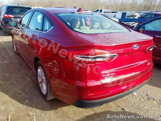 2019 Ford Fusion, VIN 3FA6P0HDXKR213365, держномер ВВ7337ЕА — фото 3 (copart)