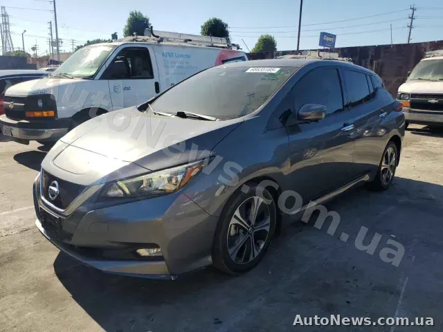2020 Nissan Leaf, VIN 1N4BZ1DPXLC304876 — фото 1 (copart)