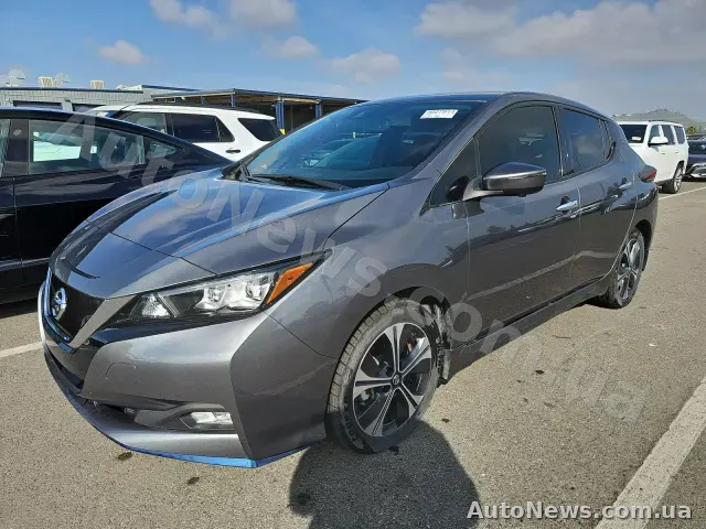 2020 Nissan Leaf, VIN 1N4BZ1DPXLC304876 — фото 1 (manheim)