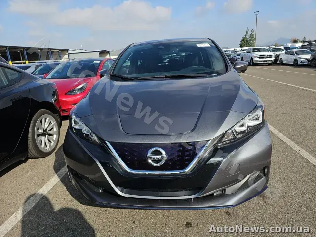 2020 Nissan Leaf, VIN 1N4BZ1DPXLC304876 — фото 2 (manheim)