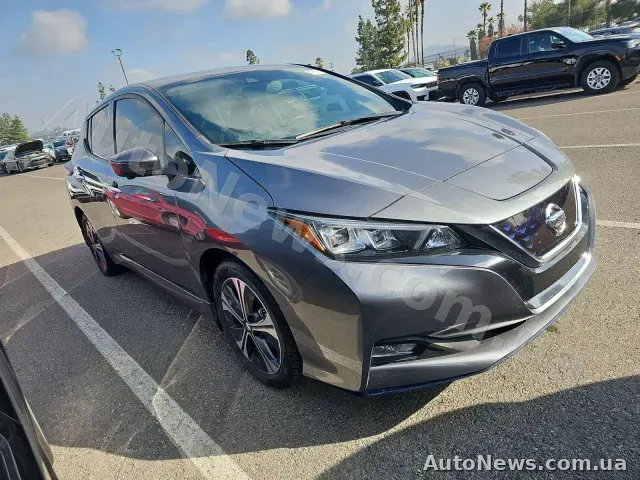 2020 Nissan Leaf, VIN 1N4BZ1DPXLC304876 — фото 3 (manheim)