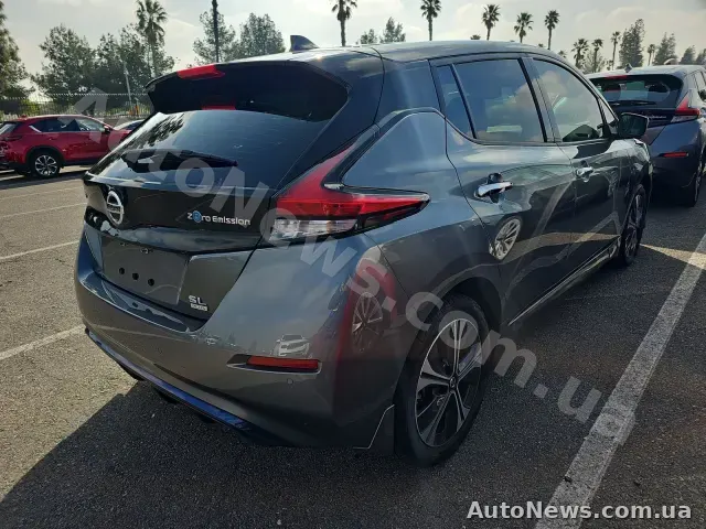 2020 Nissan Leaf, VIN 1N4BZ1DPXLC304876 — фото 4 (manheim)