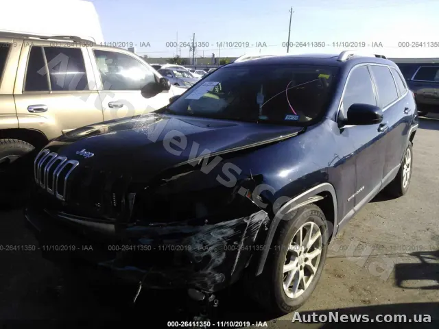 2016 Jeep Cherokee, VIN 1C4PJLCB9GW128240, госномер НМ0355АВ — фото 2 (iaai)