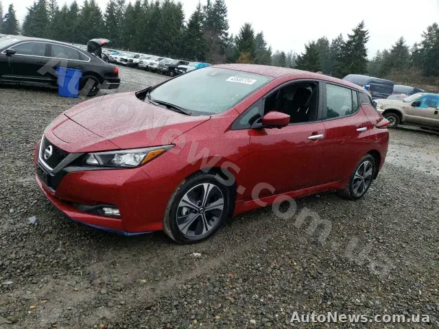 2022 Nissan Leaf, VIN 1N4BZ1CV6NC561391 — zdjęcie 1 (copart)