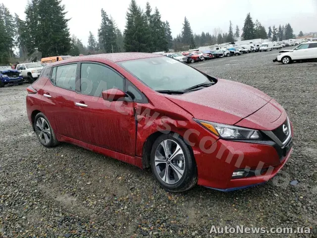2022 Nissan Leaf, VIN 1N4BZ1CV6NC561391 — zdjęcie 4 (copart)